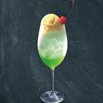 マスカットクリームソーダ