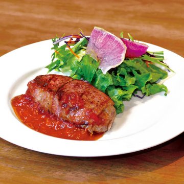 ベーコンロールハンバーグ