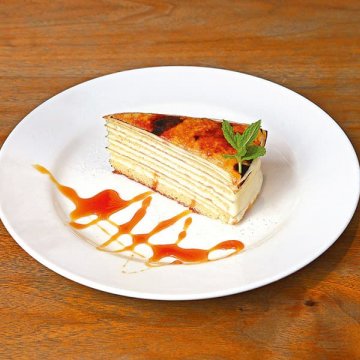 クリームブリュレ風
ミルクレープ